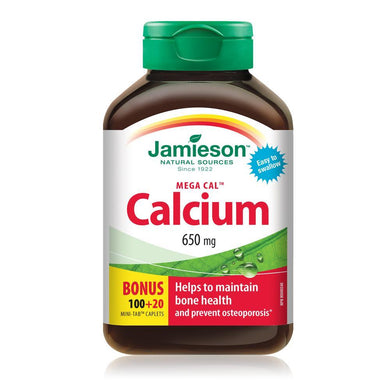 Jamieson Calcium 650mg-General-Reflex Supplements Cranbrook