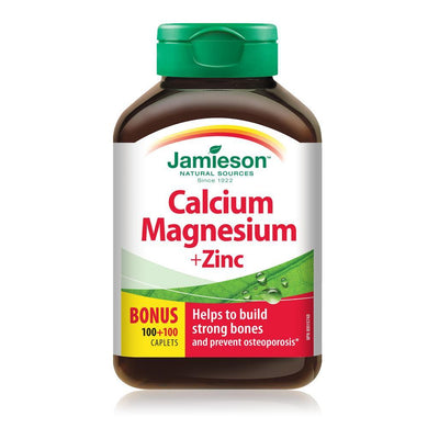 Jamieson Calcium Magnesium + Zinc-General-Reflex Supplements Cranbrook