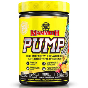 Mammoth Pump-Pre-Workout-Supplement Empire