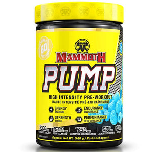 Mammoth Pump-Pre-Workout-Supplement Empire