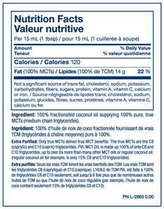 PVL MCT Oil